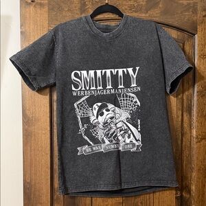 Smitty Werbenjagermanjensen Graphic T-Shirt - Black